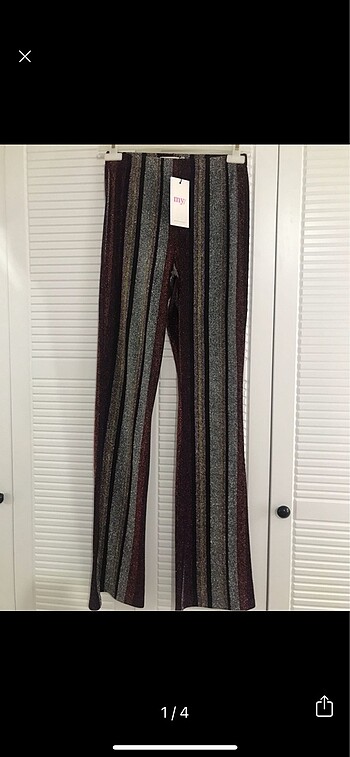 Zara PULLU TAYT PANTOLON