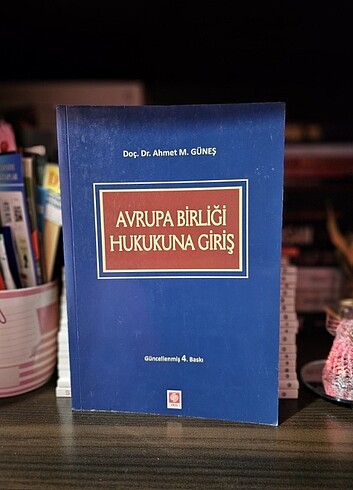 Avrupa Birliği Hukukuna Giriş Ahmet Güneş 