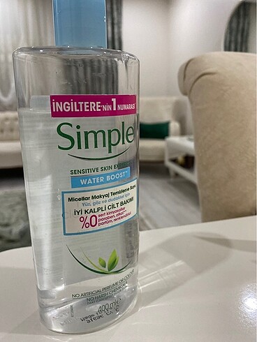 Simple Makyaj temizleme suyu