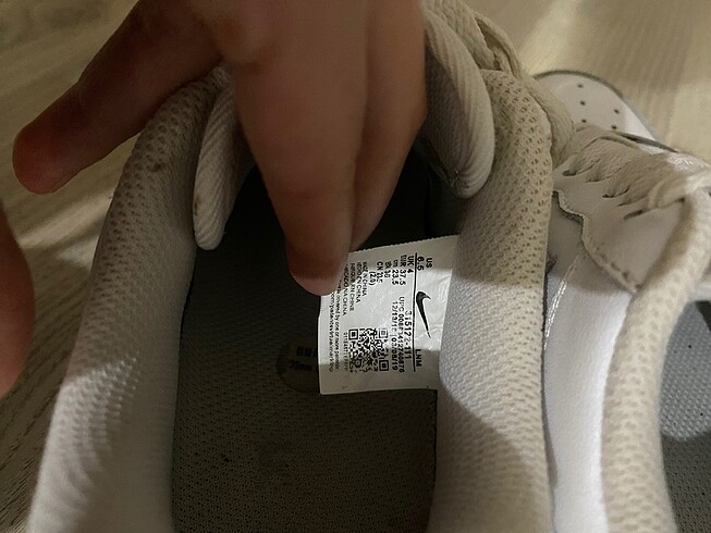 37.5 Beden beyaz Renk Nike ayakkabı