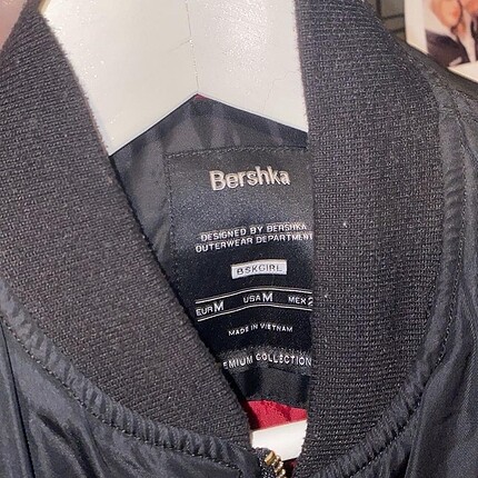 m Beden Bershka bomber ceket