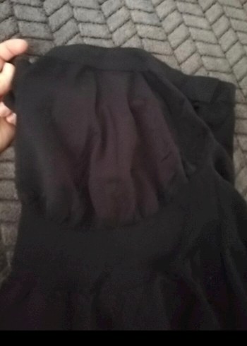 Siyah Beli Destekli Hamile Taytı - Görsel 3