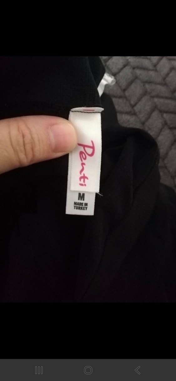 Siyah Beli Destekli Hamile Taytı - Görsel 4