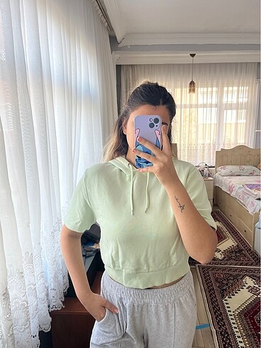 m Beden Kapüşonlu Sweat