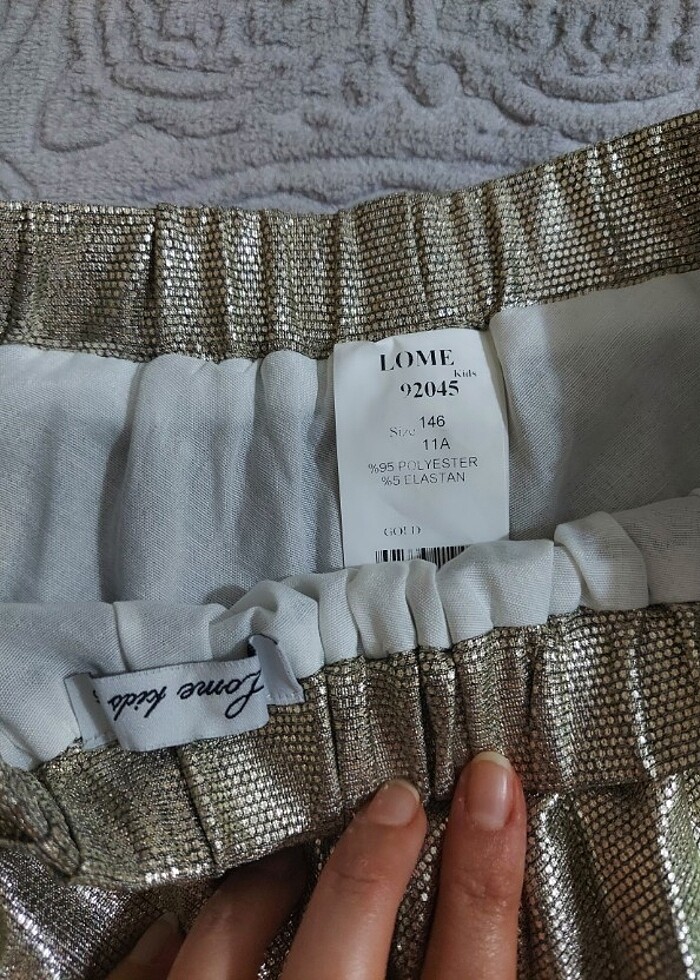 11 Yaş Kız Çocuk Kiloş Etek - Görsel 2