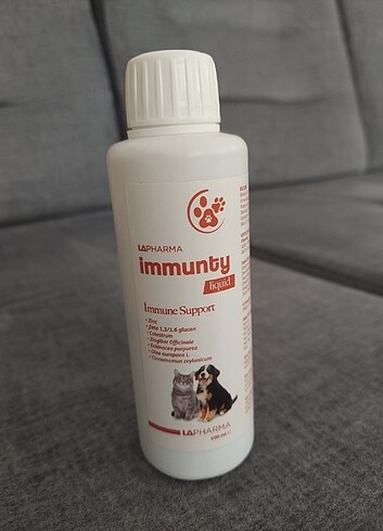 Lapharma Immunty Kedi Köpek Bağışıklık Güçlendirici