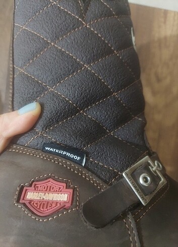 Harley Davidson 35 Numara Kahverengi Bot - Görsel 5