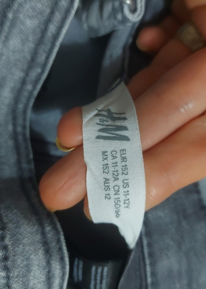 11-12 Yaş Kız Çocuk Salopet - Görsel 3