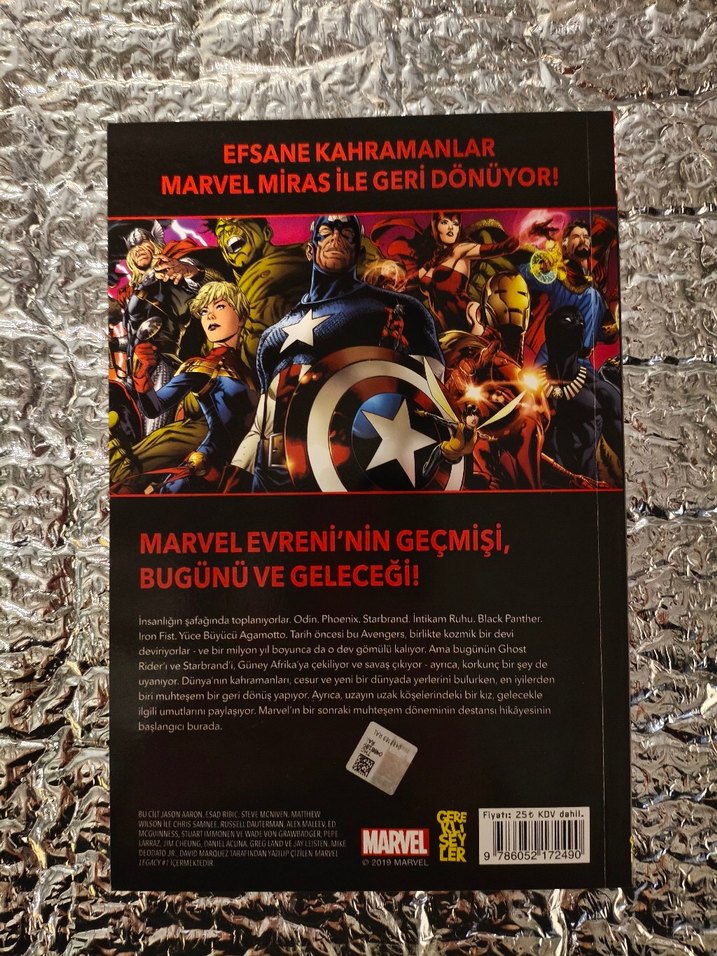 Marvel Miras Çizgi Romanı - Görsel 2