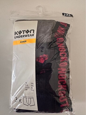 Erkek boxser (paket fiyatıdır)