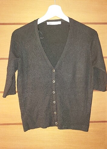 Zara Zara çıtçıtlı triko bluz