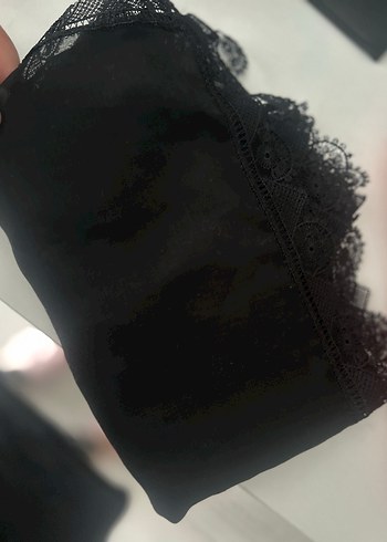 Dantel Detaylı Parlak Kırmızı Bohem Kadın Fuları ikili - Görsel 2