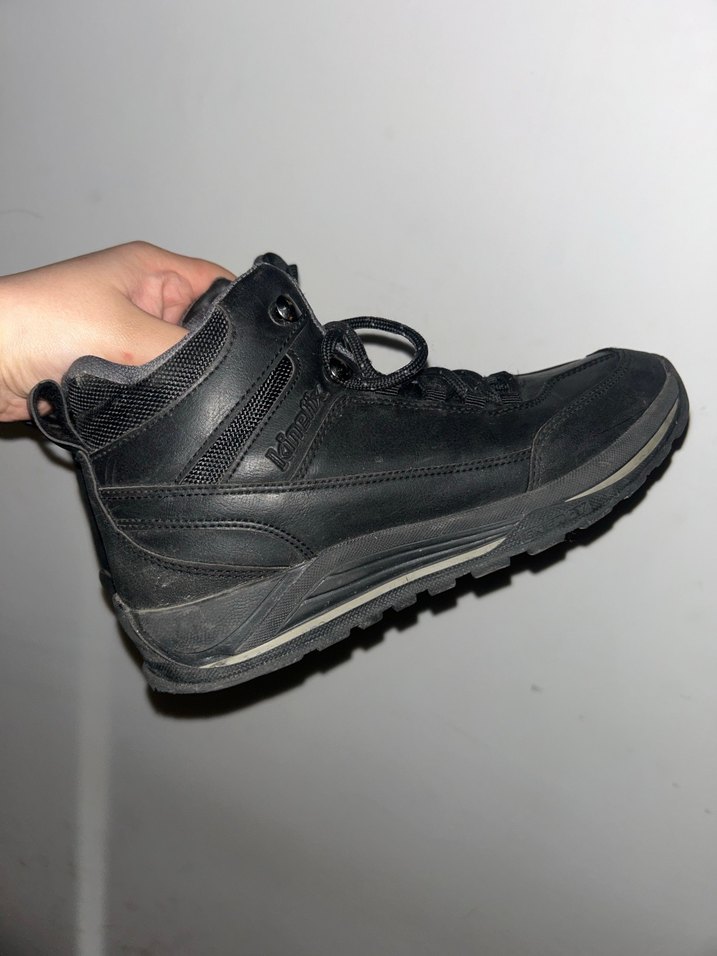 Siyah Bağcıklı unisex bot - Görsel 2