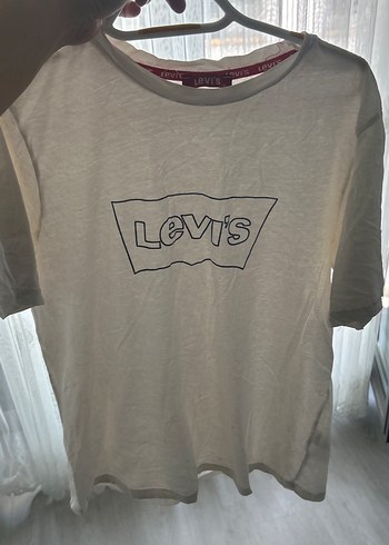 Levis Levi S Krem Bisiklet Yaka Tisort