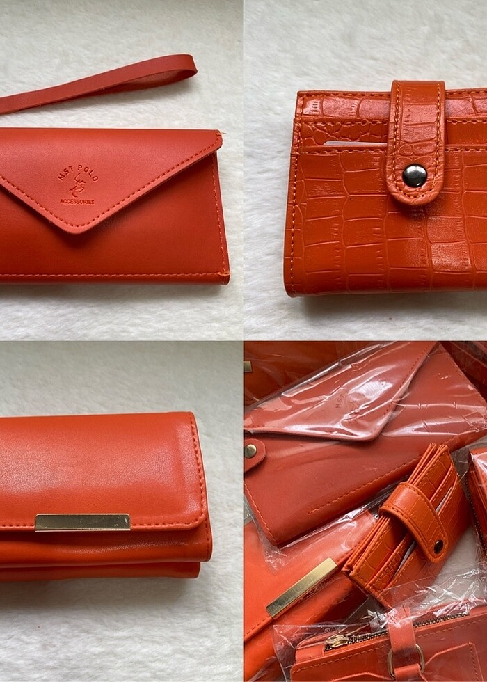 Turuncu Cüzdan Kartlık - Görsel 5