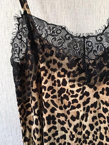 s Beden kahverengi Renk Leopar bluz