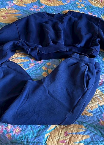 Kadın Lacivert Salaş Sweatpant