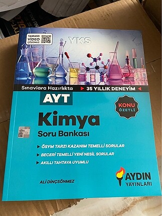 AYDIN YAYINLARI AYT KİMYA SORU BANKASI