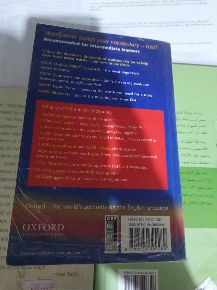 Oxford Wordpower Sözlüğü 3. Baskı - Görsel 2