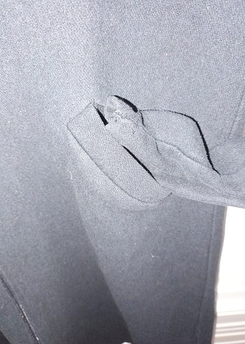 kapüşonlu Fermuarlı Uzun Kadın Kaban - Görsel 7