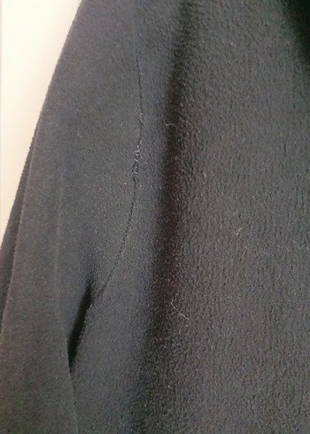 kapüşonlu Fermuarlı Uzun Kadın Kaban - Görsel 5