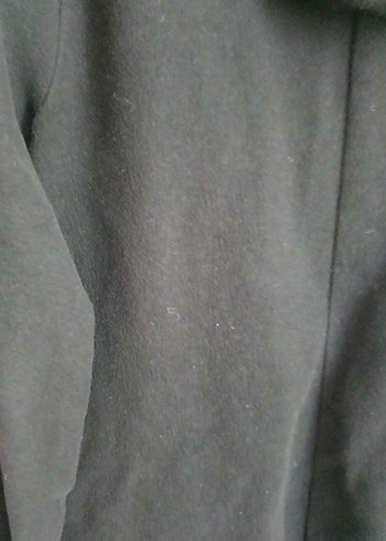 kapüşonlu Fermuarlı Uzun Kadın Kaban - Görsel 4