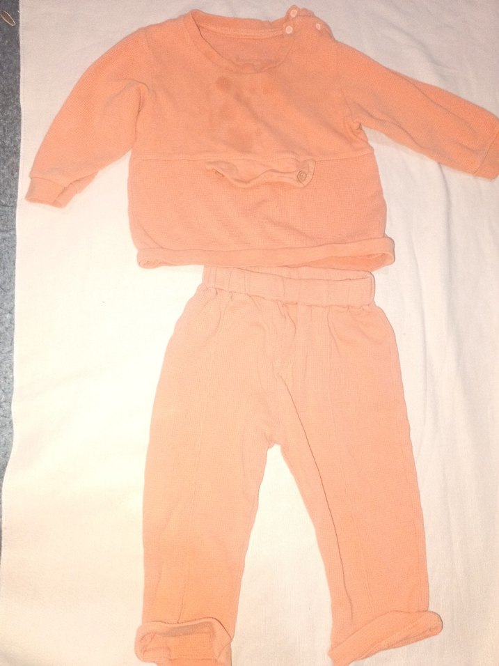 somon Bebek Kız Uzun Kollu Takım - Görsel 2