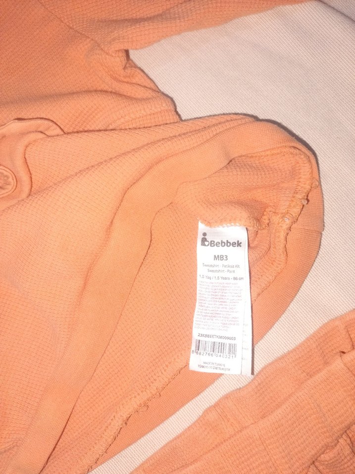 somon Bebek Kız Uzun Kollu Takım - Görsel 5