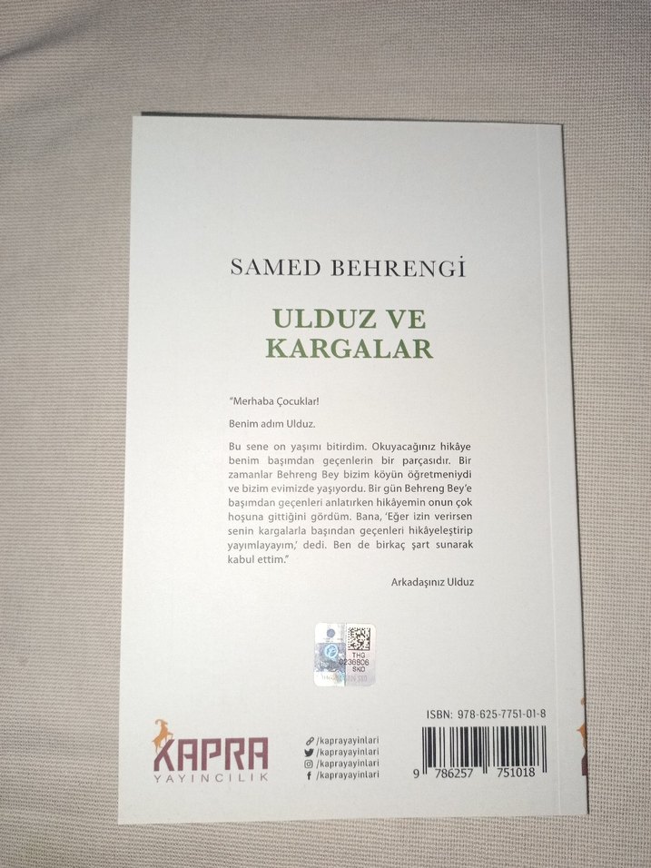 Ulduz ve Kargalar - Samed Behrengi - Görsel 2