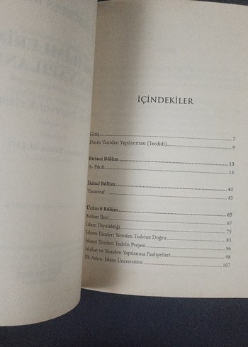 Dinî İlimlerin Yeniden Yapılanması - Vahiddin Han - Görsel 3