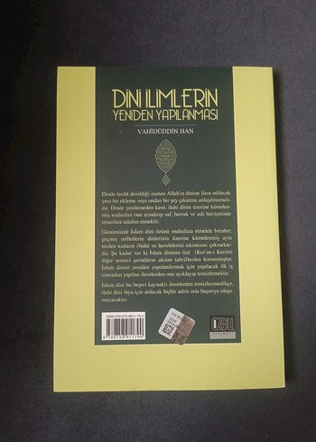 Dinî İlimlerin Yeniden Yapılanması - Vahiddin Han - Görsel 2