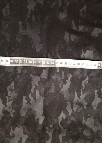 Kadın Siyah Kamuflaj Mini Etek - Görsel 8