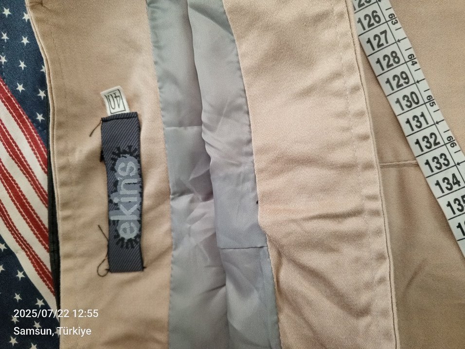 Bej Kemerli Mini Etek - Görsel 4