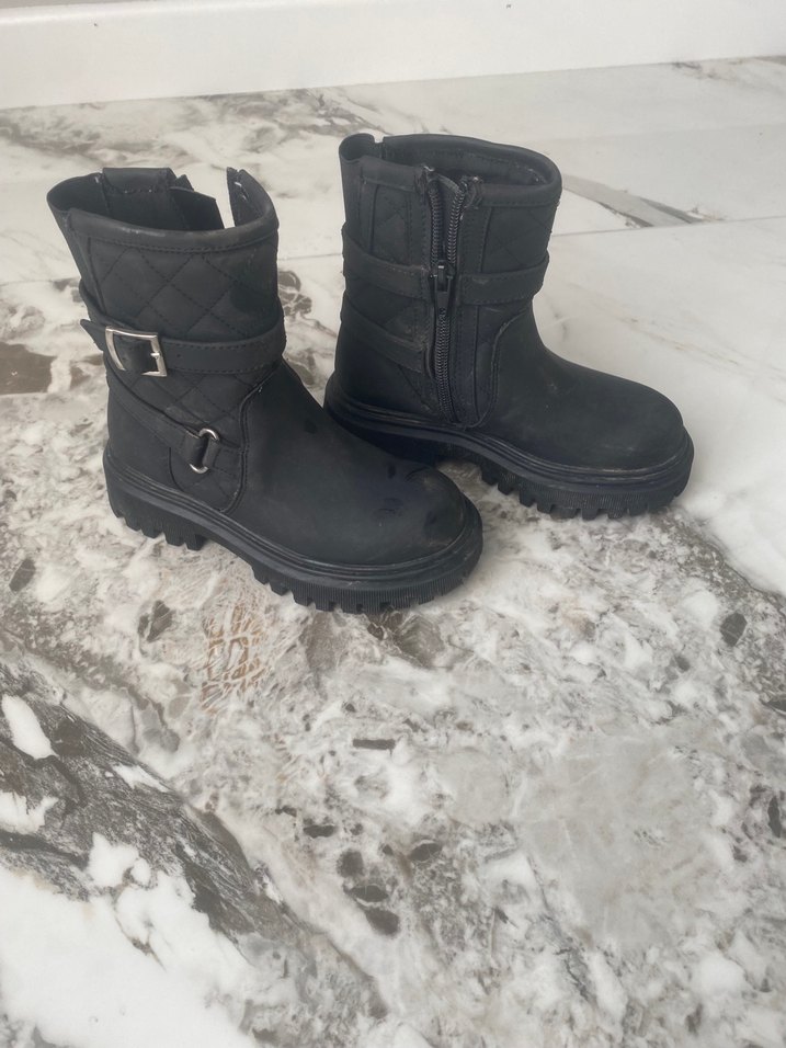 Tokalı Siyah dıechmann kız cocuk bot - Görsel 5