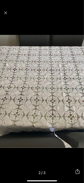 6 kişilik el emegi masa örtüsü - Görsel 2