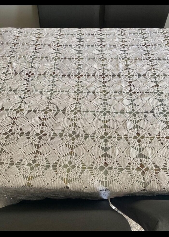 6 kişilik el emegi masa örtüsü - Görsel 2