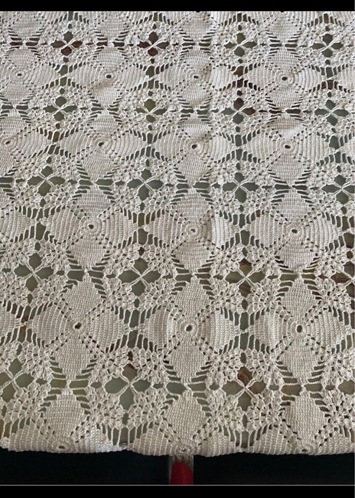 6 kişilik el emegi masa örtüsü - Görsel 3