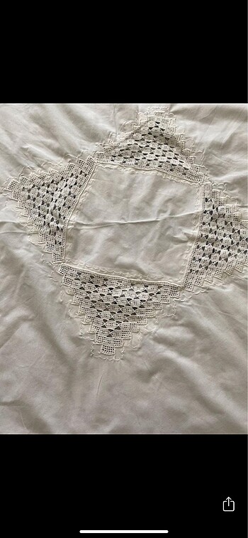 yuvarlak el emegi masa örtüsü - Görsel 2