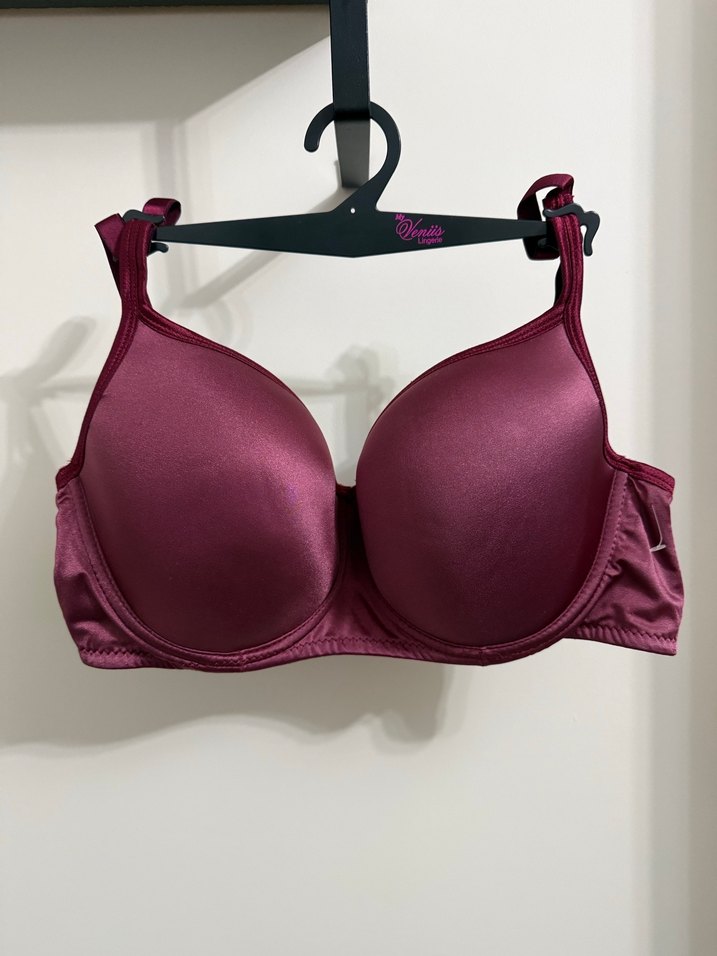Bordo Sütyen 95C Sıfır Etiketli - Görsel 5