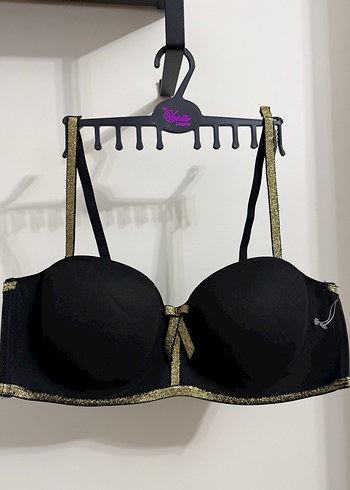 SİYAH LOTUS SÜTYEN 90B BOŞ KAP - Görsel 7