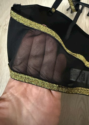 SİYAH LOTUS SÜTYEN 90B BOŞ KAP - Görsel 6