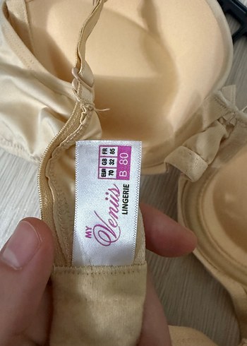 Bej Destekli Sütyen 80B - Görsel 4