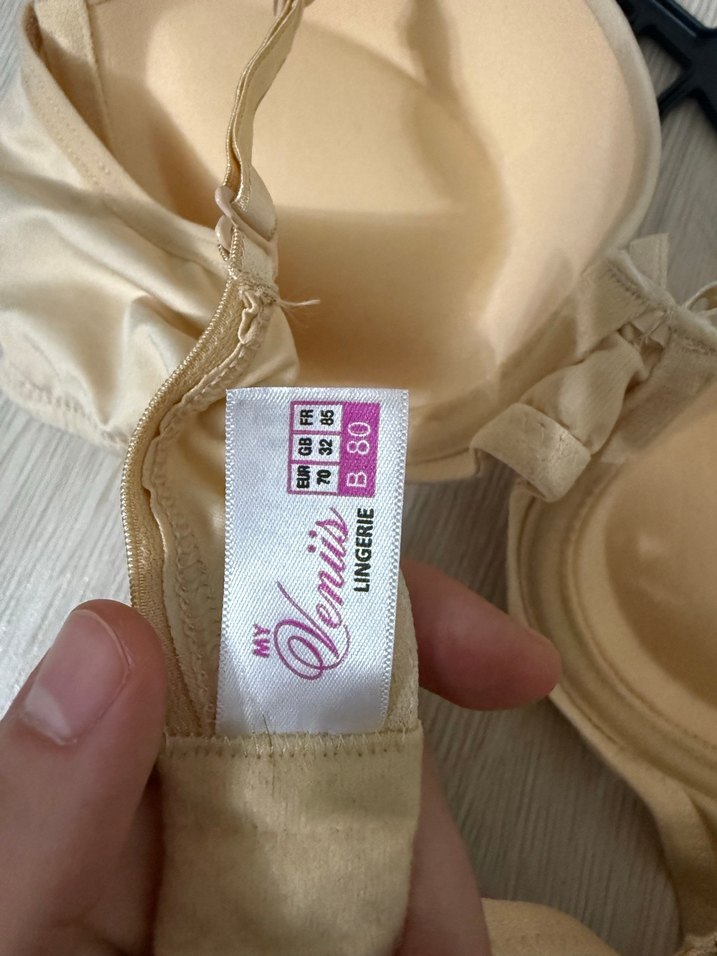 Bej Destekli Sütyen 80B - Görsel 4