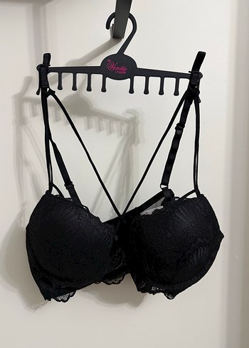 Siyah Destekli Sütyen 90B - Görsel 6