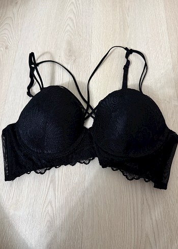 Siyah Destekli Sütyen 90B - Görsel 2