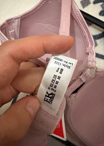Victoria s Secret Pastel Pembe Bohem Dantelli Sütyen Sıfır