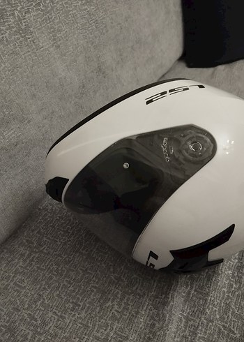 Beyaz LS2 Rookie Motosiklet Kaskı - Görsel 7