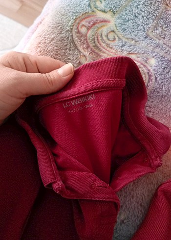 bordo okul tişörtü yazlık ve kışlık - Görsel 2