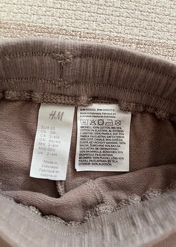 H&M 4 lü eşortman takımı