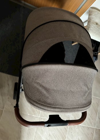 15-36 kg Beden Gri Bebek Arabası Katlanabilir Gölgeli